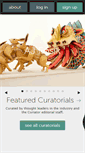 Mobile Screenshot of curiator.com